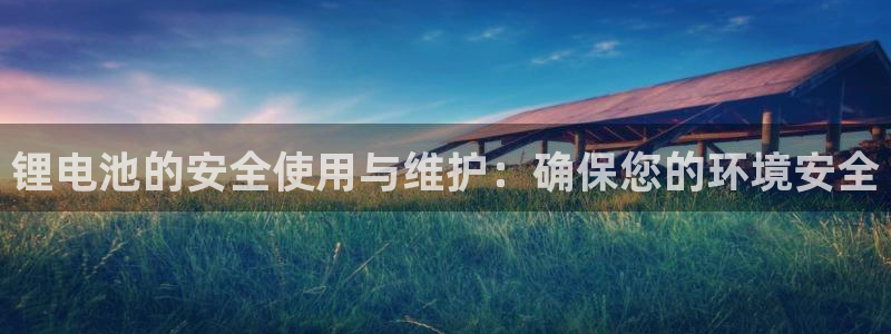 tp钱包官方旗舰店：锂电池的安全使用与维护：确保您的环境安全
