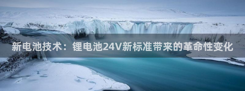 tp钱包还有什么钱包：新电池技术：锂电池24V新标准带来的革命性变化